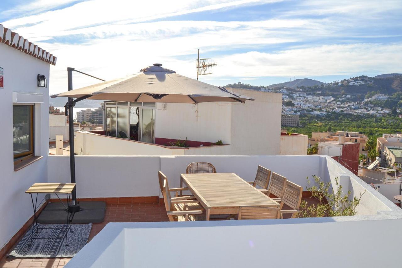 Casa Tipica Y Terraza, Maison Andalouse, Typical House With Rooftop Almuñécar Exterior foto